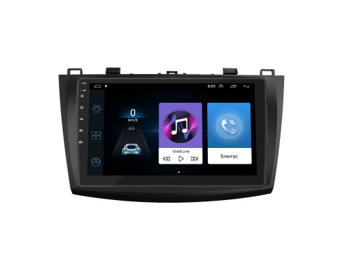 Штатная магнитола Lesko для Mazda 3 II (BL) Рестайлинг 2011-2013 экран 9" 1/16Gb Wi-Fi GPS Base
