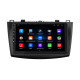 Штатная магнитола Lesko для Mazda 3 II (BL) Рестайлинг 2011-2013 экран 9" 1/16Gb Wi-Fi GPS Base