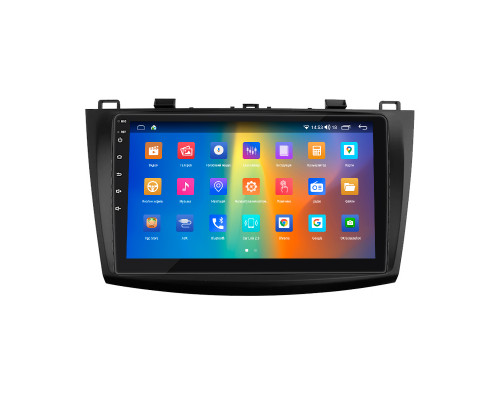 Штатная магнитола Lesko для Mazda 3 II (BL) Рестайлинг 2011-2013 экран 9" 2/32Gb CarPlay 4G Wi-Fi GPS Prime