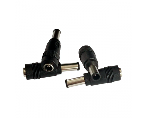 Перехідник DC 5.5x2.5мм - DC 5.5x2.1мм black