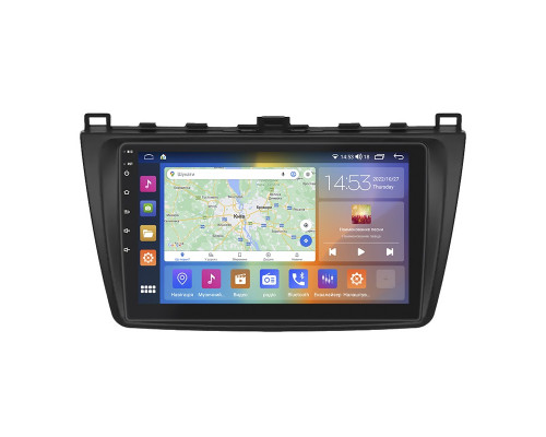 Штатная магнитола Lesko для Mazda 6 II (GH) 2007-2009 экран 9" 2/32Gb CarPlay 4G Wi-Fi GPS Prime