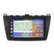 Штатная магнитола Lesko для Mazda 6 II (GH) 2007-2009 экран 9" 2/32Gb CarPlay 4G Wi-Fi GPS Prime
