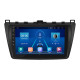 Штатная магнитола Lesko для Mazda 6 II (GH) Рестайлинг 2009-2013 экран 9" 2/32Gb 4G Wi-Fi GPS Top