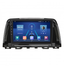 Штатная магнитола Lesko для Mazda 6 III (GJ) 2012-2015 экран 9" 2/32Gb Wi-Fi GPS Base