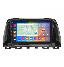 Штатная магнитола Lesko для Mazda 6 III (GJ) 2012-2015 экран 9" 2/32Gb CarPlay 4G Wi-Fi GPS Prime