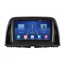 Штатная магнитола Lesko для Mazda CX-5 I 2011-2015 экран 9" 4/64Gb 4G Wi-Fi GPS Top