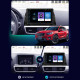Штатная магнитола Lesko для Mazda CX-5 I Рестайлинг 2015-2017 экран 10" 6/128Gb 4G Wi-Fi GPS Top