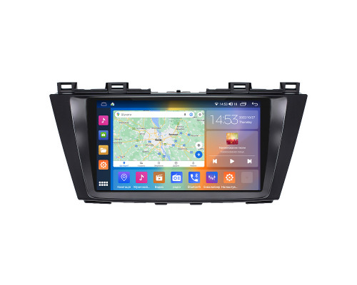 Штатная магнитола Lesko для Mazda Premacy III (CW) 2010-2017 экран 9" 4/64Gb CarPlay 4G Wi-Fi GPS Prime