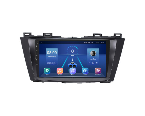 Штатная магнитола Lesko для Mazda Premacy III (CW) 2010-2017 экран 9" 6/128Gb 4G Wi-Fi GPS Top
