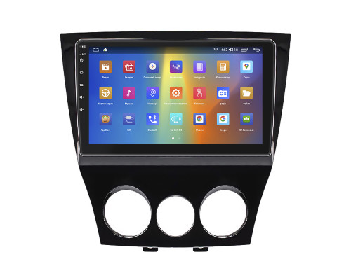 Штатная магнитола Lesko для Mazda RX-8 I Рестайлинг 2008-2012 экран 9" 2/32Gb CarPlay 4G Wi-Fi GPS Prime