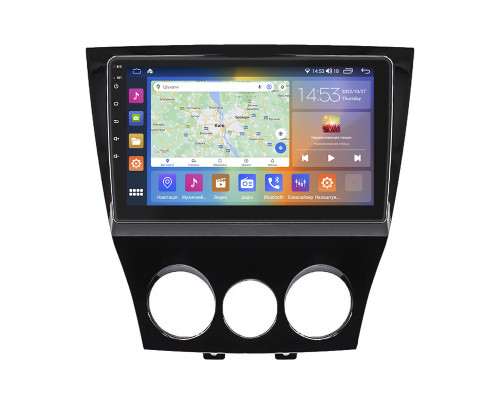 Штатная магнитола Lesko для Mazda RX-8 I Рестайлинг 2008-2012 экран 9" 4/64Gb CarPlay 4G Wi-Fi GPS Prime