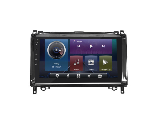 Штатная магнитола Lesko для Mercedes-Benz A-Класс II (W169) 2004-2008 экран 9" 4/64Gb 4G Wi-Fi GPS Top