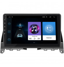 Штатная магнитола Lesko для Mercedes-Benz C-Класс III (W204) 2006-2011 экран 9" 1/16Gb Wi-Fi GPS Base