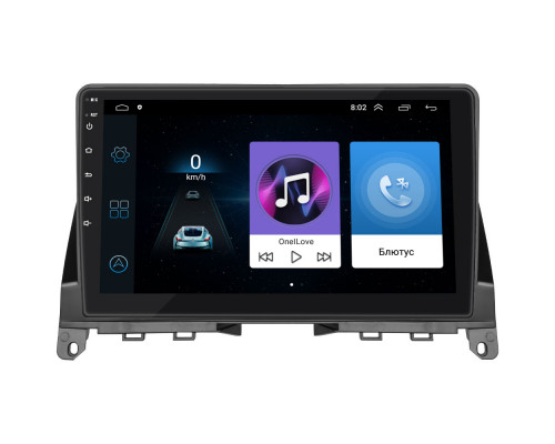 Штатная магнитола Lesko для Mercedes-Benz C-Класс III (W204) 2006-2011 экран 9" 1/16Gb Wi-Fi GPS Base
