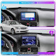 Штатная магнитола Lesko для Mercedes-Benz C-Класс III (W204) 2006-2011 экран 9" 2/32Gb CarPlay 4G Wi-Fi GPS Prime
