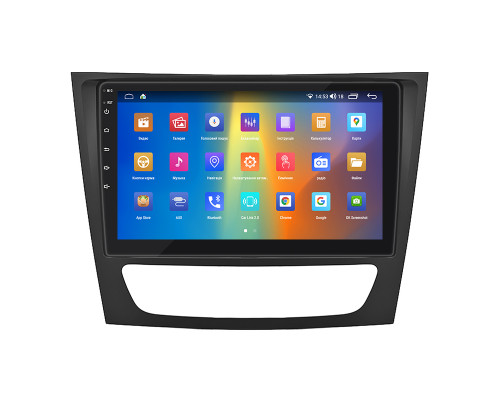 Штатная магнитола Lesko для Mercedes-Benz CLS I (C219) 2004-2008 экран 9" 2/32Gb CarPlay 4G Wi-Fi GPS Prime