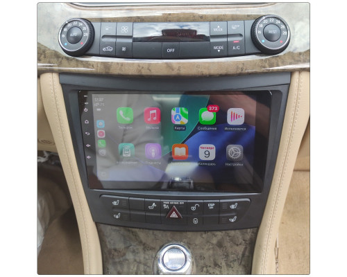 Штатная магнитола Lesko для Mercedes-Benz CLS I (C219) Рестайлинг 2008-2010 экран 9" 2/32Gb 4G Wi-Fi GPS Top