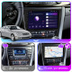 Штатная магнитола Lesko для Mercedes-Benz E-Класс III (W211, S211) Рестайлинг 2006-2009 экран 9" 2/32Gb CarPlay 4G Wi-Fi GPS Prime