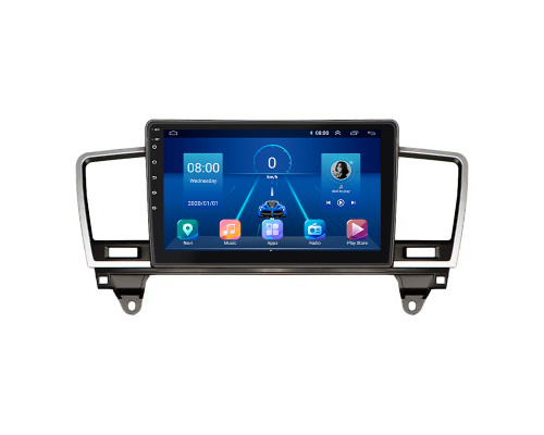Штатная магнитола Lesko для Mercedes-Benz M-Класс III (W166) 2011-2015 экран 9" 4/64Gb 4G Wi-Fi GPS Top