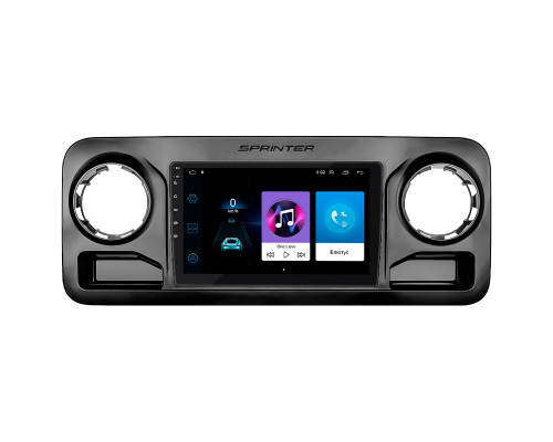 Штатная магнитола Lesko для Mercedes-Benz Sprinter III (W907/910) 2018-н.в. экран 10" 1/16Gb Wi-Fi GPS Base