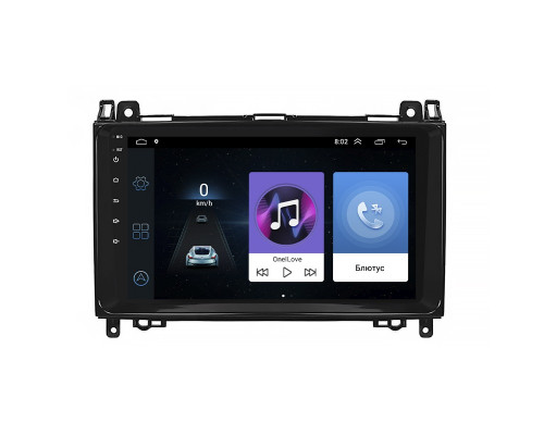 Штатная магнитола Lesko для Mercedes-Benz Viano I (W639) Рестайлинг 2010-2014 экран 9" 1/16Gb Wi-Fi GPS Base