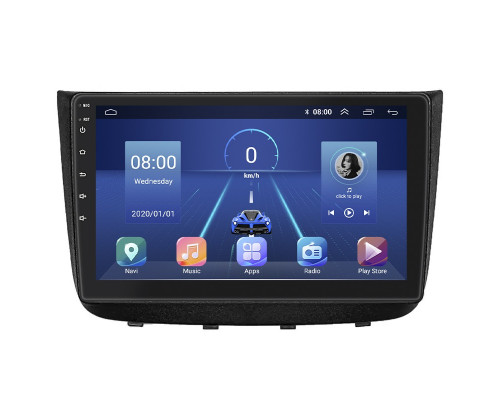 Штатная магнитола Lesko для Mercedes-Benz Vito II (W639) 2003-2010 экран 10" 6/128Gb 4G Wi-Fi GPS Top