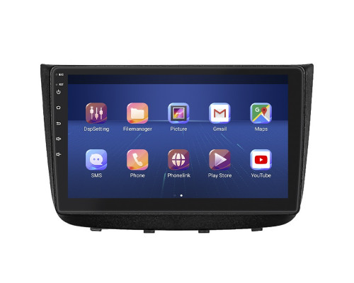Штатная магнитола Lesko для Mercedes-Benz Vito II (W639) 2003-2010 экран 10" 6/128Gb 4G Wi-Fi GPS Top