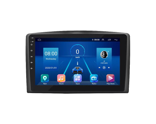 Штатная магнитола Lesko для Mercedes-Benz Vito III (W447) 2014-н.в. экран 10" 6/128Gb 4G Wi-Fi GPS Top