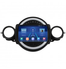 Штатная магнитола Lesko для MINI Clubman I Рестайлинг 2010-2014 экран 9" 4/64Gb 4G Wi-Fi GPS Top