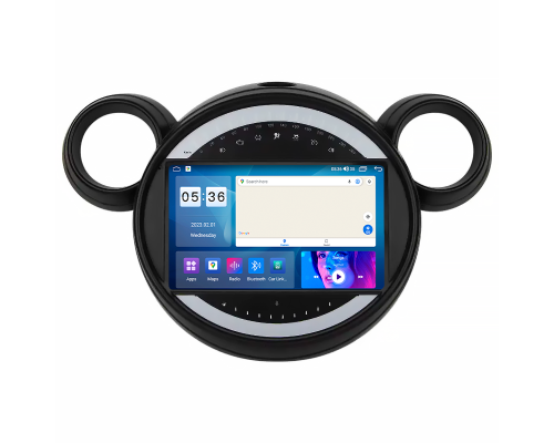Штатная магнитола Lesko для MINI Countryman I 2010-2016 экран 9" 4/64Gb CarPlay 4G Wi-Fi GPS Prime