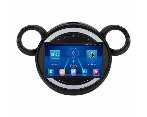 Штатная магнитола Lesko для MINI Countryman I 2010-2016 экран 9" 4/64Gb 4G Wi-Fi GPS Top