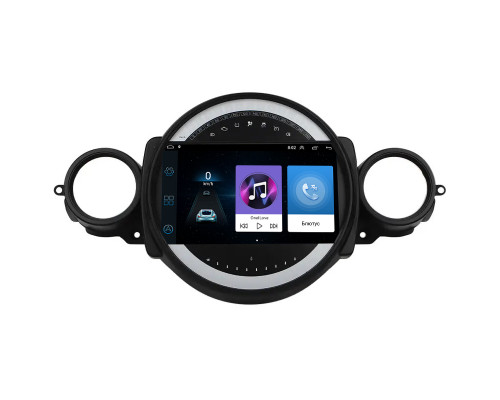 Штатная магнитола Lesko для MINI Hatch II (R56) Рестайлинг 2010-2013 экран 9" 1/16Gb Wi-Fi GPS Base