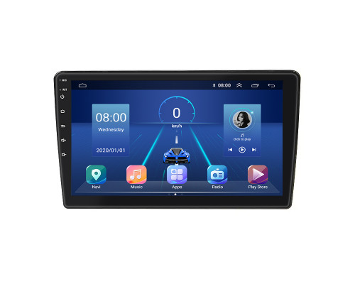 Штатная магнитола Lesko для Mitsubishi ASX I Рестайлинг 2 2016-2020 экран 9" 6/128Gb 4G Wi-Fi GPS Top