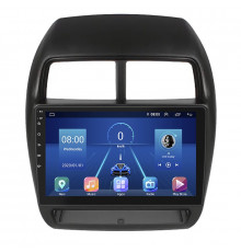 Штатная магнитола Lesko для Mitsubishi ASX I Рестайлинг 3 2020-н.в. экран 10" 6/128Gb 4G Wi-Fi GPS Top