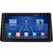 Штатная магнитола Lesko для Mitsubishi Eclipse Cross I 2017-2020 экран 10" 4/64Gb 4G Wi-Fi GPS Top