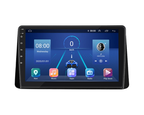 Штатная магнитола Lesko для Mitsubishi Eclipse Cross I 2017-2020 экран 10" 4/64Gb 4G Wi-Fi GPS Top