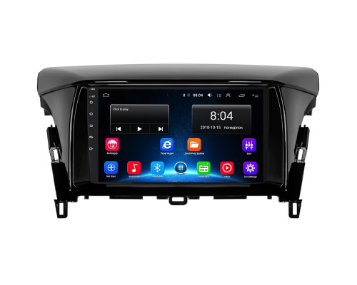 Штатная магнитола Lesko для Mitsubishi Eclipse Cross I Рестайлинг 2020-н.в. экран 9" 2/32Gb Wi-Fi GPS Base
