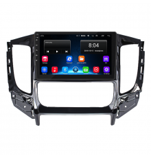 Штатная магнитола Lesko для Mitsubishi L200 V 2015-2019 экран 9" 2/32Gb Wi-Fi GPS Base