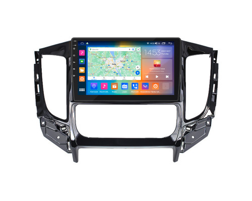 Штатная магнитола Lesko для Mitsubishi L200 V 2015-2019 экран 9" 2/32Gb CarPlay 4G Wi-Fi GPS Prime