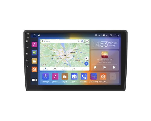 Штатная магнитола Lesko для Mitsubishi L200 V Рестайлинг 2018-н.в. экран 9" 4/64Gb CarPlay 4G Wi-Fi GPS Prime