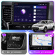 Штатная магнитола Lesko для Mitsubishi Outlander III 2012-2015 экран 10" 4/32Gb 4G Wi-Fi GPS Top
