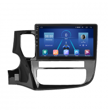 Штатная магнитола Lesko для Mitsubishi Outlander III Рестайлинг 2 2015-2018 экран 10" 6/128Gb 4G Wi-Fi GPS Top