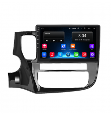 Штатная магнитола Lesko для Mitsubishi Outlander III Рестайлинг 3 2018-н.в. экран 10" 2/32Gb Wi-Fi GPS Base
