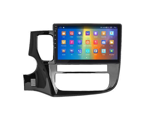 Штатная магнитола Lesko для Mitsubishi Outlander III Рестайлинг 3 2018-н.в. экран 10" 2/32Gb CarPlay 4G Wi-Fi GPS Prime
