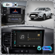 Штатная магнитола Lesko для Mitsubishi Outlander III Рестайлинг 3 2018-н.в. экран 10" 6/128Gb 4G Wi-Fi GPS Top