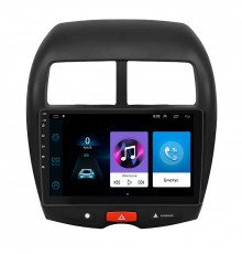Штатная магнитола Lesko для Mitsubishi Outlander Sport I 2010-2013 экран 10" 1/16Gb Wi-Fi GPS Base