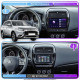 Штатная магнитола Lesko для Mitsubishi Outlander Sport I Рестайлинг 3 2020-н.в. экран 10" 4/64Gb CarPlay 4G Wi-Fi GPS Prime