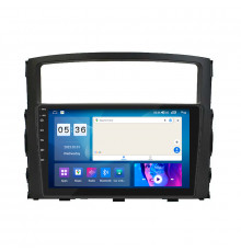 Штатная магнитола Lesko для Mitsubishi Pajero IV 2006-2011 экран 9" 2/32Gb CarPlay 4G Wi-Fi GPS Prime