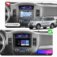 Штатная магнитола Lesko для Mitsubishi Pajero IV Рестайлинг 1 2011-2014 экран 9" 2/32Gb Wi-Fi GPS Base