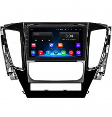 Штатная магнитола Lesko для Mitsubishi Pajero Sport III 2015-2021 экран 9" 2/32Gb Wi-Fi GPS Base